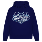 Hoodie Damen Küstenliebe #602 blau-silber
