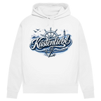 Hoodie Damen Küstenliebe #602 blau-silber