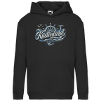 Hoodie Kinder  Küstenliebe #602 blau-silber