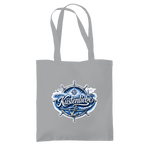 Baumwolltasche Küstenliebe #602 blau-silber