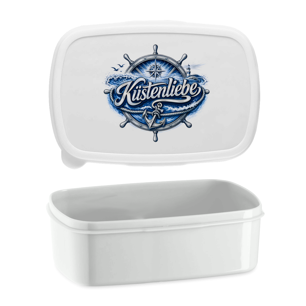 Lunchbox Küstenkind   Küstenliebe #602 blau-silber