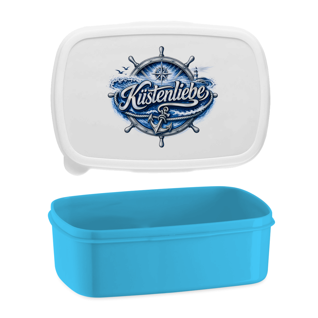 Lunchbox Küstenkind   Küstenliebe #602 blau-silber