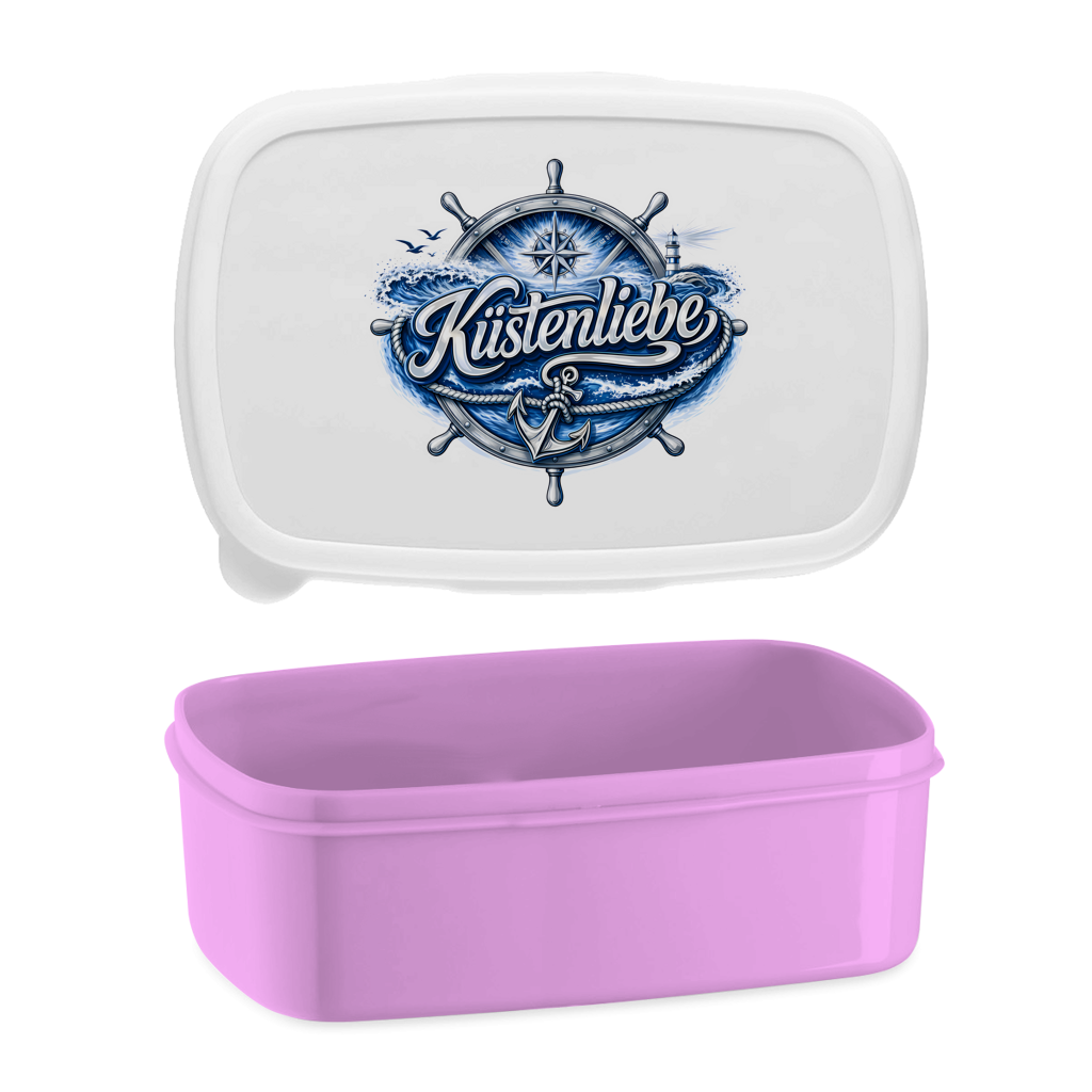 Lunchbox Küstenkind   Küstenliebe #602 blau-silber