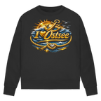 Sweatshirt Damen  love Ostsee #607 gold