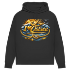 Hoodie Damen  love Ostsee #607 gold