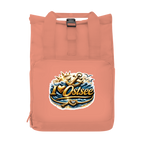 Rucksack mit Seitentasche love Ostsee #607 gold Gr. S