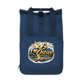 Rucksack mit Seitentasche  love Ostsee #607 gold Gr. L