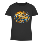 T-Shirt Damen love Rügen #607 gold