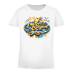 T-Shirt Damen love Rügen #607 gold