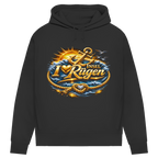 Hoodie Damen  love Rügen #607 gold