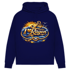 Hoodie Damen  love Rügen #607 gold