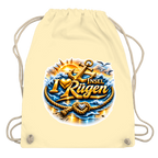 Kordelrucksack love Rügen #607 gold