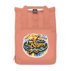 Rucksack mit Seitentasche  love Rügen #607 gold Gr. S