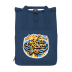 Rucksack mit Seitentasche  love Rügen #607 gold Gr. S