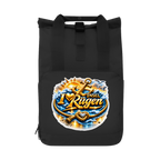 Rucksack mit Seitentasche   love Rügen #607 gold  Gr. L