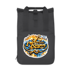 Rucksack mit Seitentasche   love Rügen #607 gold  Gr. L