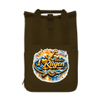 Rucksack mit Seitentasche   love Rügen #607 gold  Gr. L