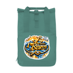 Rucksack mit Seitentasche   love Rügen #607 gold  Gr. L