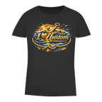 T-Shirt Damen love Usedom #607 gold