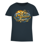 T-Shirt Damen love Usedom #607 gold