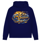 Hoodie Damen  love Usedom #607 gold
