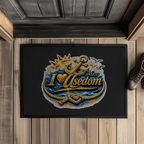Fußmatte  love Usedom #607 gold