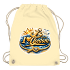 Kordelrucksack  love Usedom #607 gold