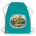 Kordelrucksack  love Usedom #607 gold
