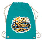 Kordelrucksack  love Usedom #607 gold