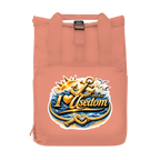 Rucksack mit Seitentasche  love Usedom #607 gold  Gr. S