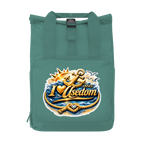 Rucksack mit Seitentasche  love Usedom #607 gold  Gr. S