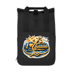 Rucksack mit Seitentasche  love Usedom #607 gold Gr. L
