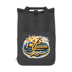 Rucksack mit Seitentasche  love Usedom #607 gold Gr. L
