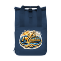 Rucksack mit Seitentasche  love Usedom #607 gold Gr. L