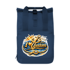 Rucksack mit Seitentasche  love Usedom #607 gold Gr. L
