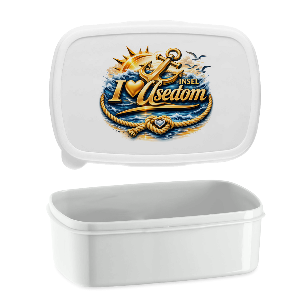 Lunchbox Küstenkind  love Usedom #607 gold