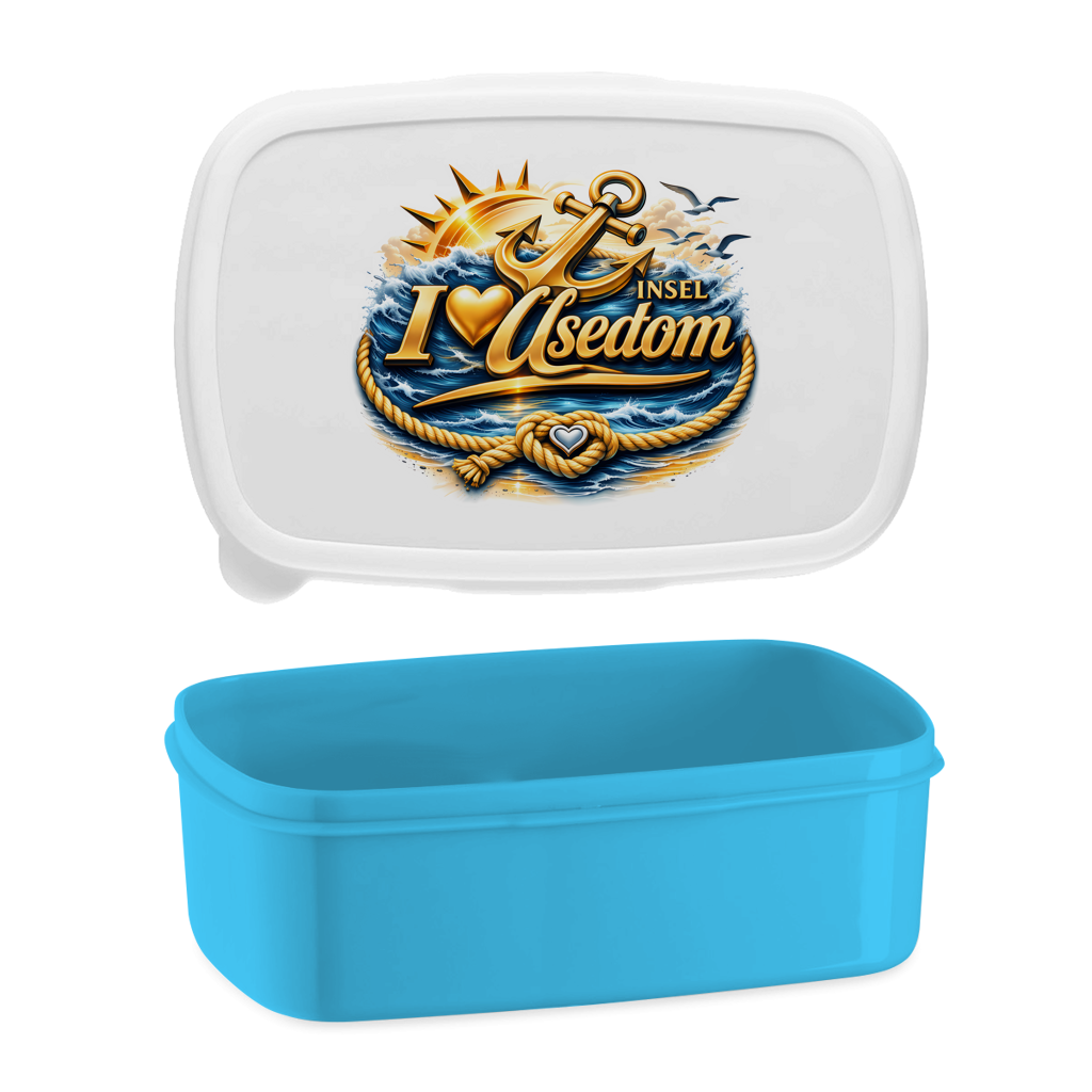 Lunchbox Küstenkind  love Usedom #607 gold