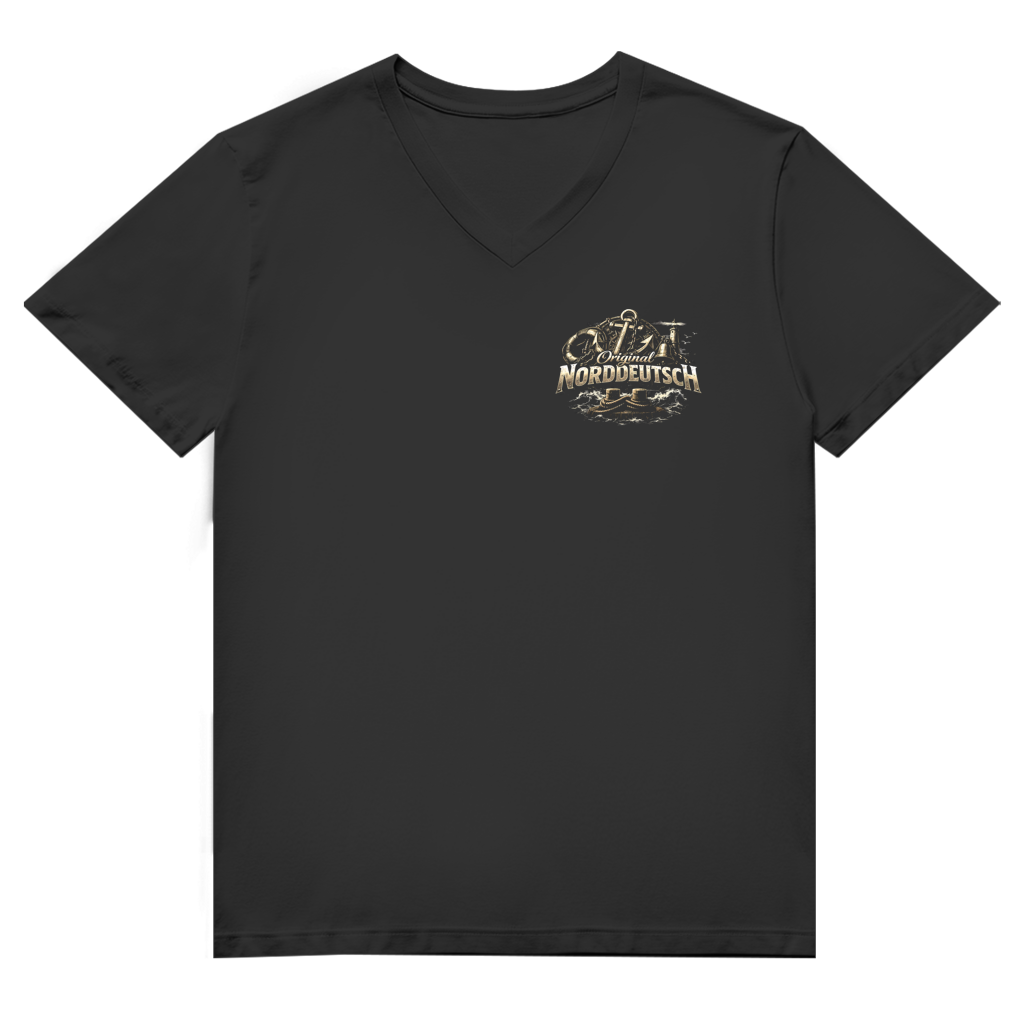 T-Shirt Herren V-Neck   Original NORDDEUTSCH #604
