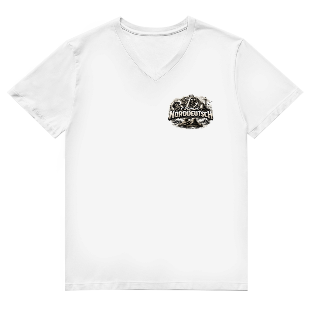 T-Shirt Herren V-Neck   Original NORDDEUTSCH #604