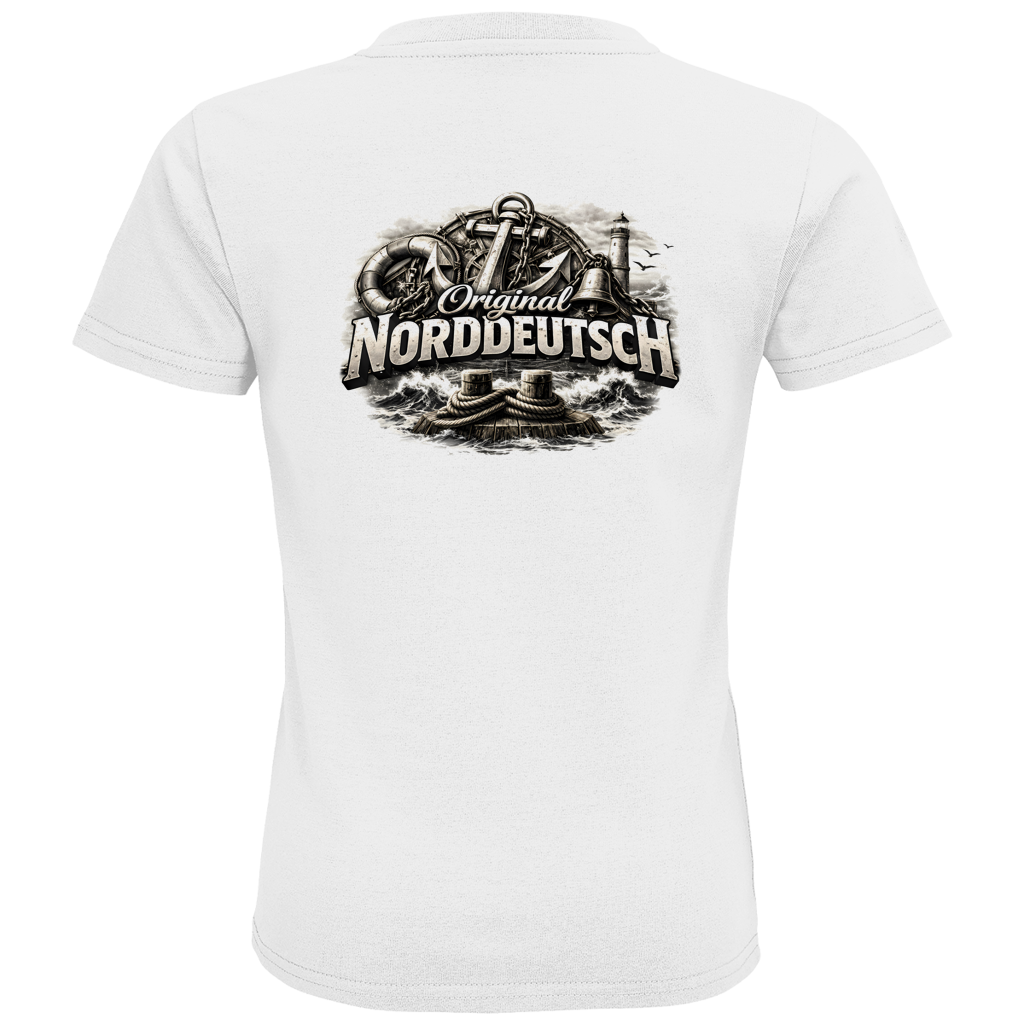 T-Shirt Kinder   Original NORDDEUTSCH #604  beidseitiger Druck