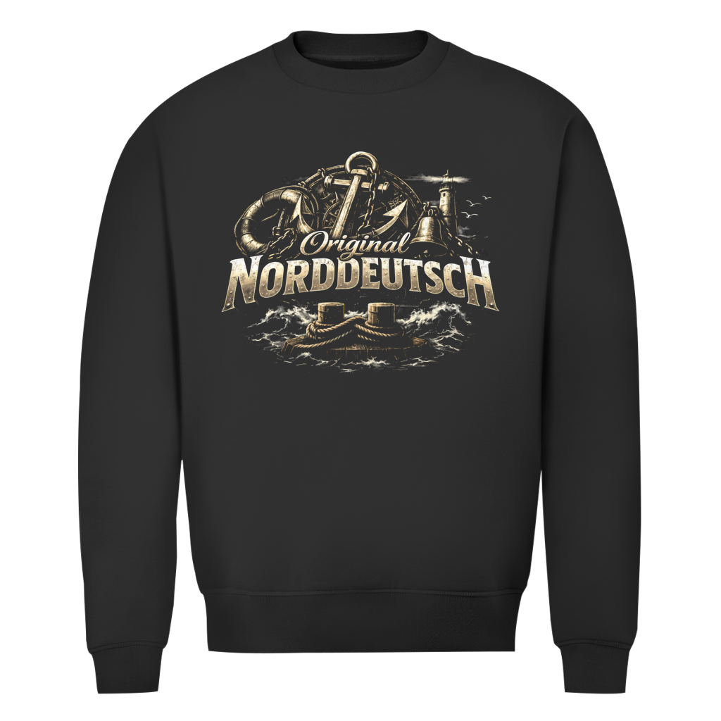 Sweatshirt Herren  Original NORDDEUTSCH #604 - einseitiger Druck