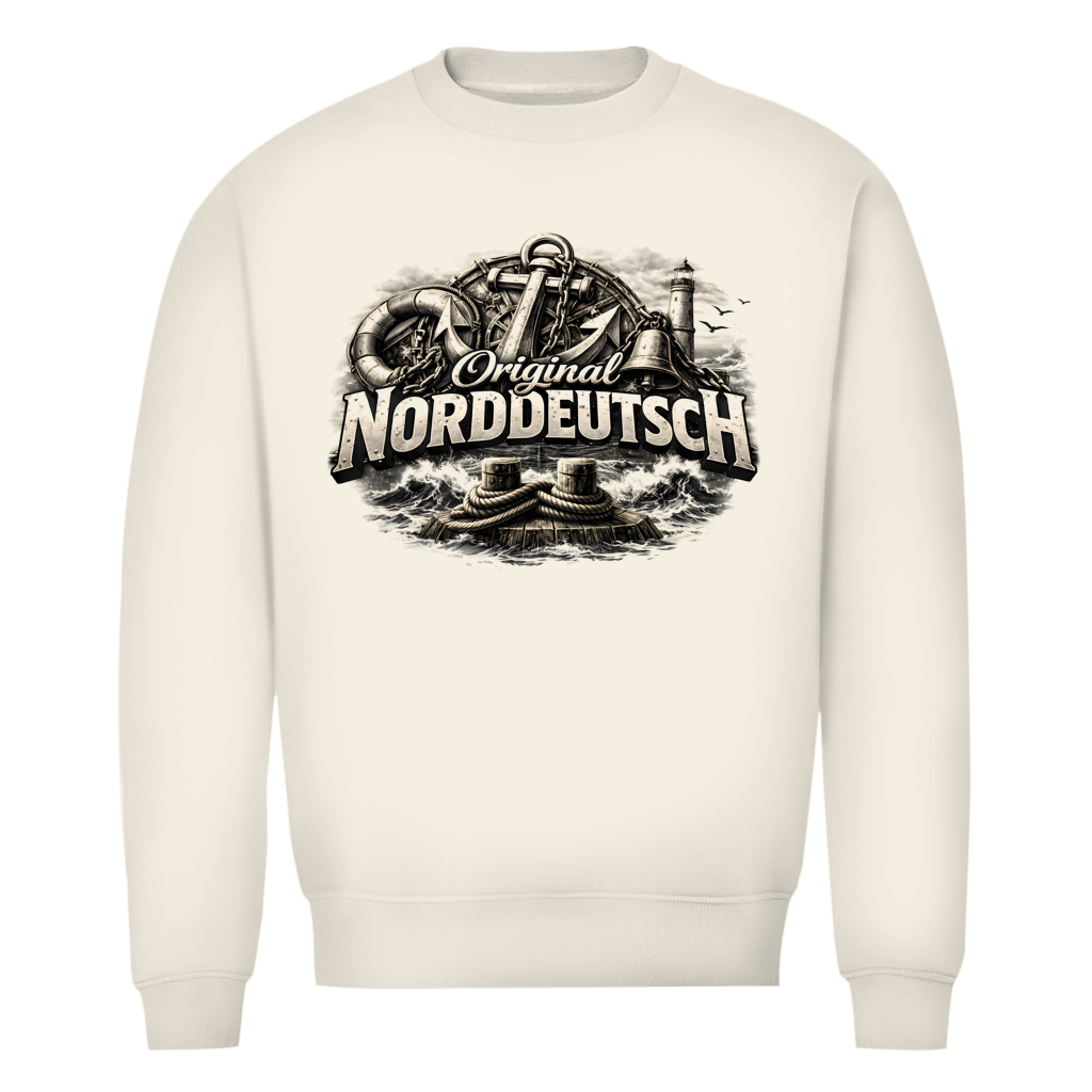 Sweatshirt Herren  Original NORDDEUTSCH #604 - einseitiger Druck