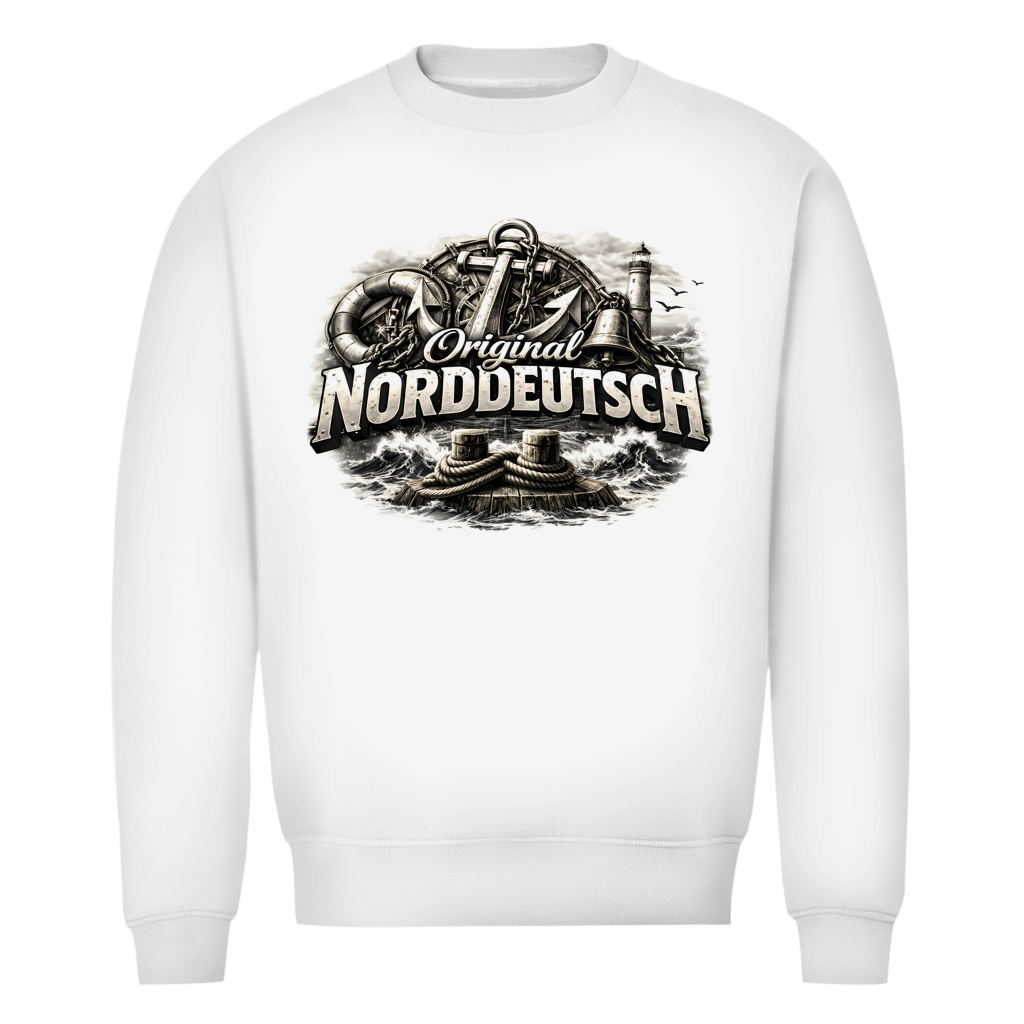 Sweatshirt Herren  Original NORDDEUTSCH #604 - einseitiger Druck