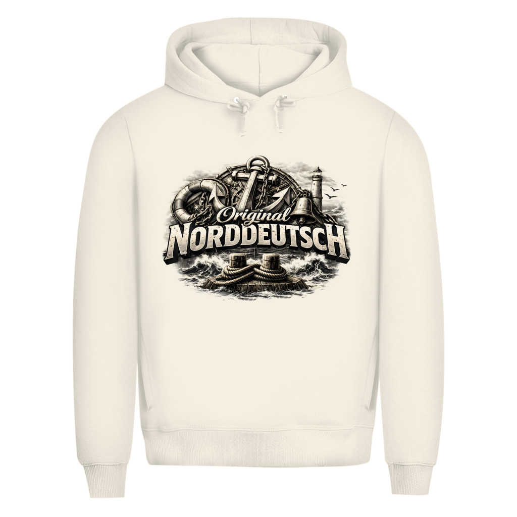 Hoodie Herren   Original NORDDEUTSCH #604 - einseitiger Druck