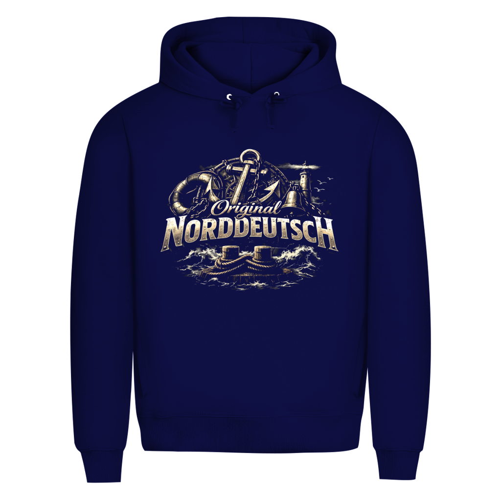 Hoodie Herren   Original NORDDEUTSCH #604 - einseitiger Druck