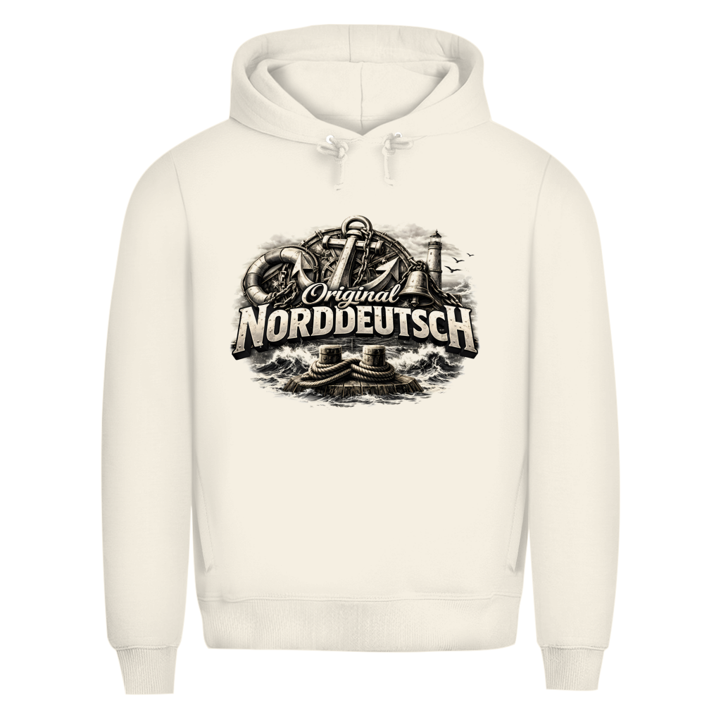 Hoodie Herren   Original NORDDEUTSCH #604 - beidseitiger Druck