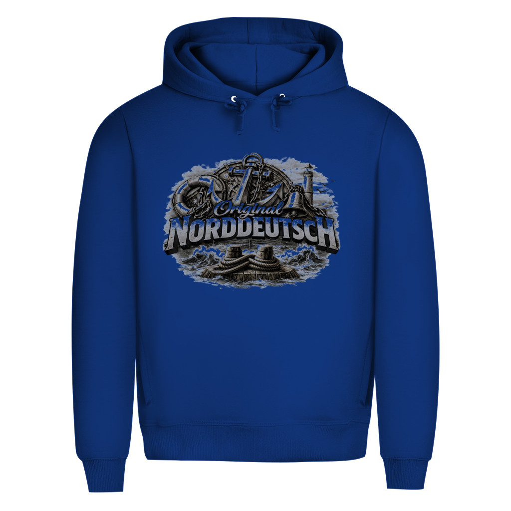 Hoodie Herren   Original NORDDEUTSCH #604 - beidseitiger Druck
