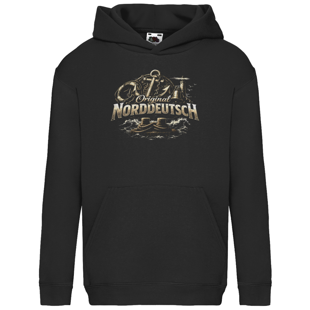 Hoodie Kinder  Original NORDDEUTSCH #604 - einseitiger Druck
