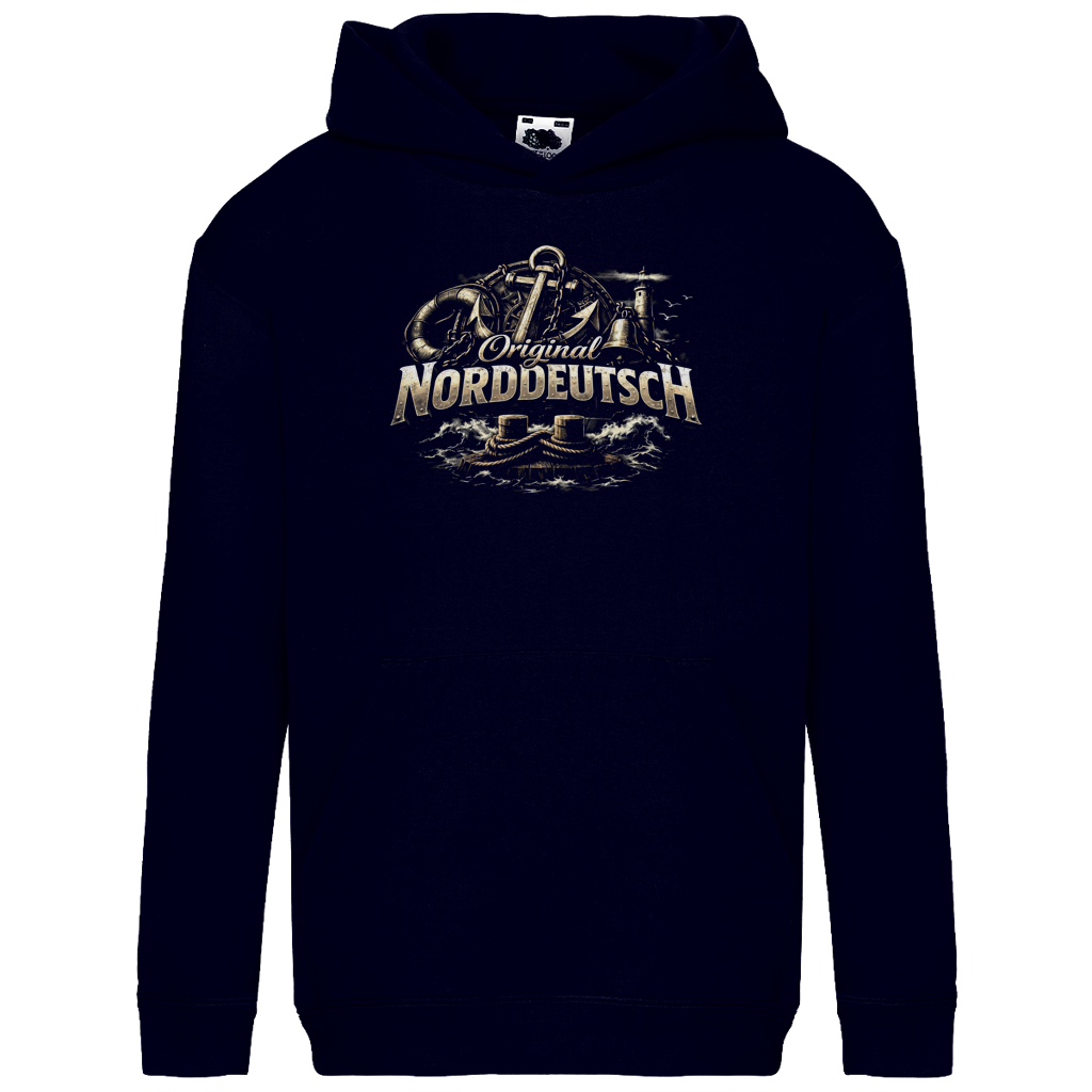 Hoodie Kinder  Original NORDDEUTSCH #604 - einseitiger Druck