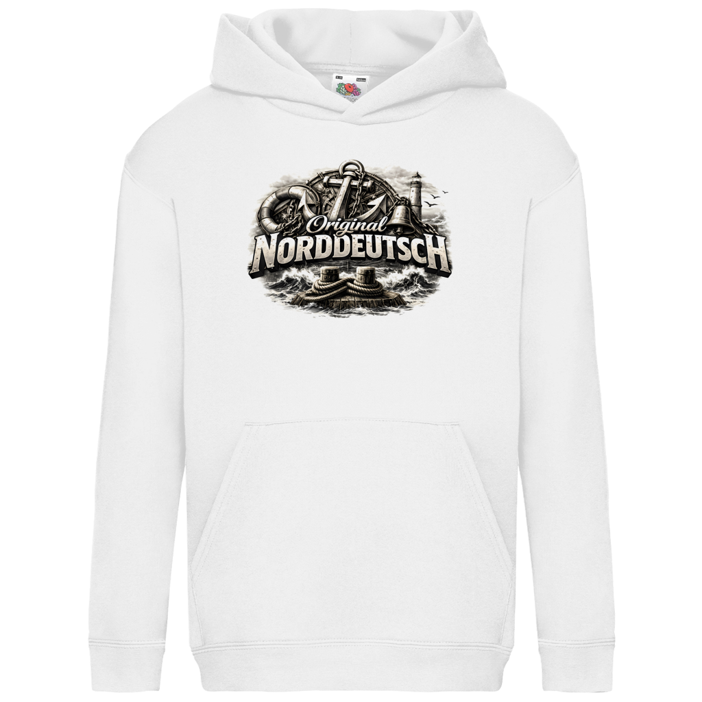 Hoodie Kinder  Original NORDDEUTSCH #604 - einseitiger Druck